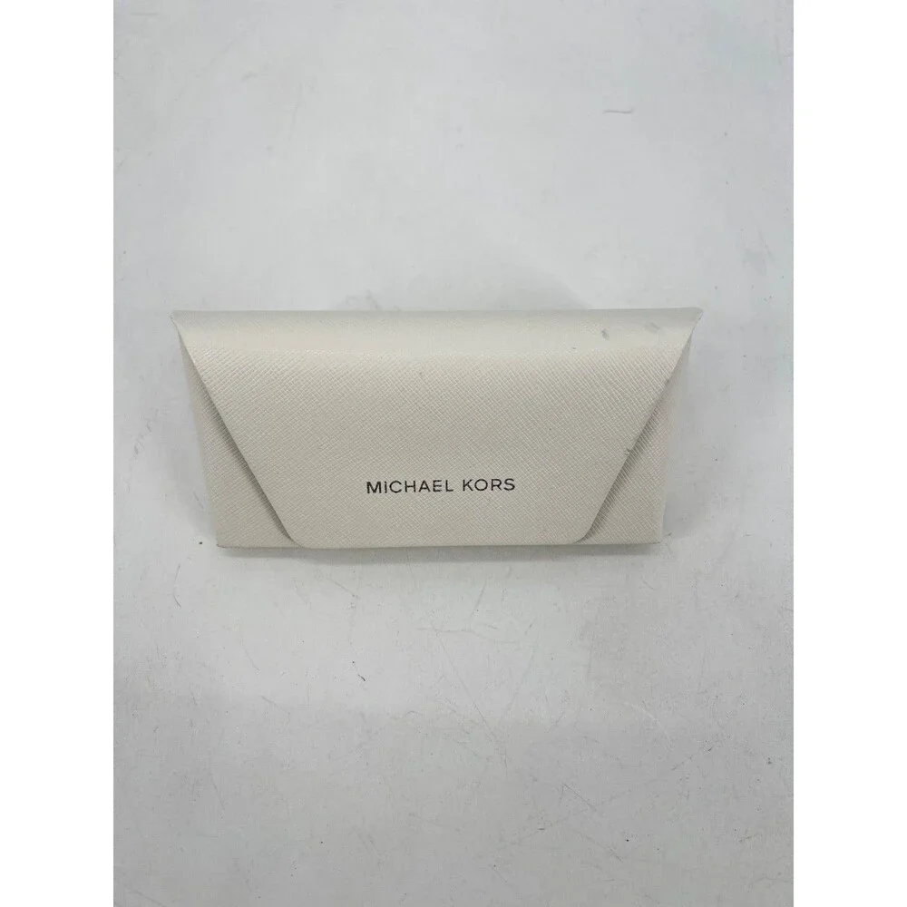 Michael Kors Authentic Hard Eyeglasses/Sunglasses Case in White